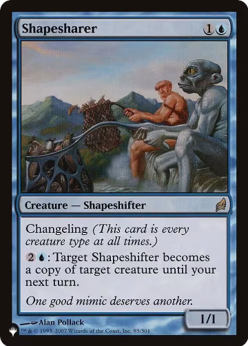 Shapesharer (85/301), The List Reprints — Magic card price