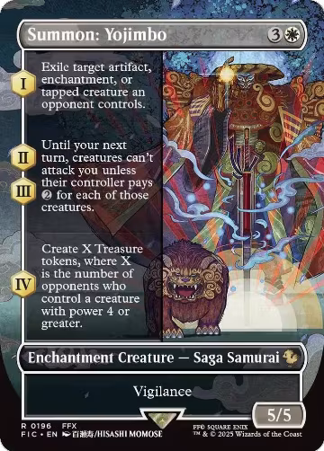 Summon: Yojimbo (Borderless) (196), Commander: FINAL FANTASY — Magic card price