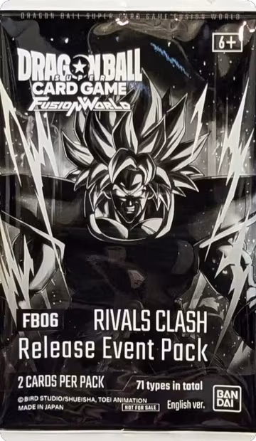 FB06 Rivals Clash Release Event Pack, Rivals Clash Release Event Cards — DB Fusion sealed product price
