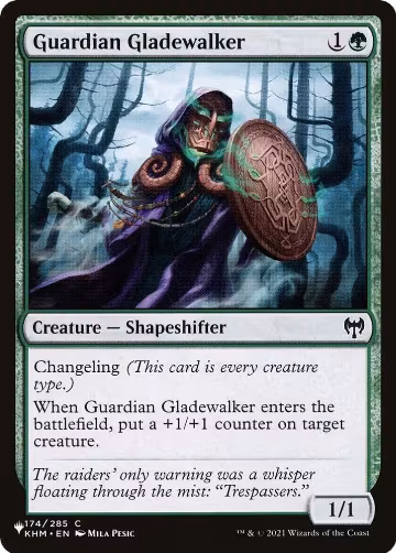Guardian Gladewalker (174/285), The List Reprints — Magic card price