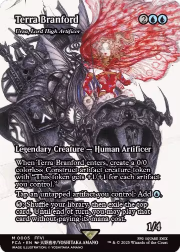 Terra Branford - Urza, Lord High Artificer (Showcase) (5) — card price