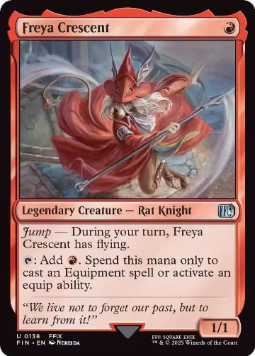 Freya Crescent (138), FINAL FANTASY — Magic card price