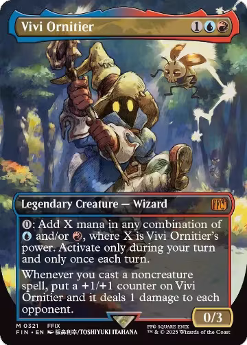 Vivi Ornitier (Borderless) (321), FINAL FANTASY — Magic card price