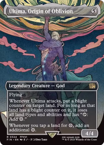 Ultima, Origin of Oblivion (Borderless) (324), FINAL FANTASY — Magic card price