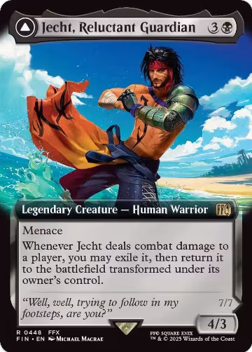 Jecht, Reluctant Guardian (Extended Art) (448), FINAL FANTASY — Magic card price