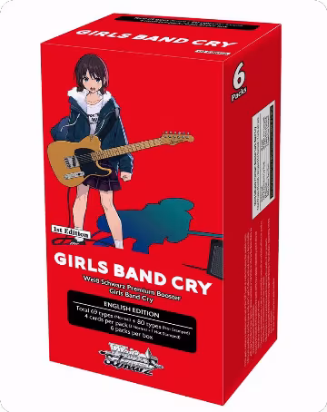 Girls Band Cry Premium Booster Box, Girls Band Cry Premium Booster — Weiß Schwarz sealed product price