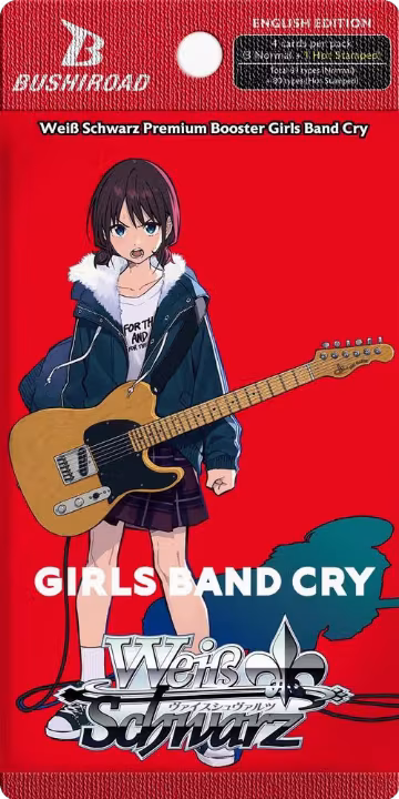 Girls Band Cry Premium Booster Pack, Girls Band Cry Premium Booster — Weiß Schwarz sealed product price