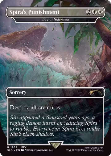 Spira's Punishment - Day of Judgment (1858), Secret Lair Drop Series — Magic card price
