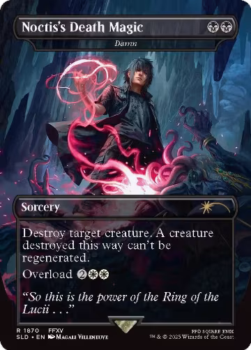 Noctis's Death Magic - Damn (1870), Secret Lair Drop Series — Magic card price
