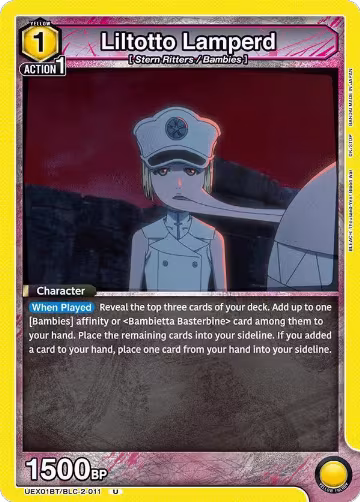 Liltotto Lamperd (UEX01BT/BLC-2-011), UEX01BT: BLEACH: Thousand-Year Blood War Vol.2 — Union Arena card price
