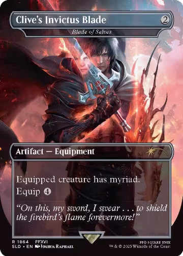 Clive's Invictus Blade - Blade of Selves (1864), Secret Lair Drop Series — Magic card price
