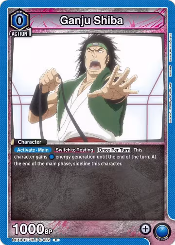 Ganju Shiba (UEX01BT/BLC-2-022), UEX01BT: BLEACH: Thousand-Year Blood War Vol.2 — Union Arena card price