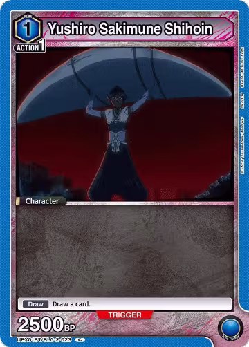 Yushiro Sakimune Shihoin (UEX01BT/BLC-2-023), UEX01BT: BLEACH: Thousand-Year Blood War Vol.2 — Union Arena card price