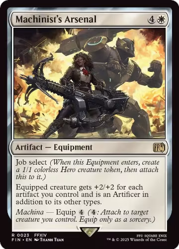 Machinist's Arsenal (23), FINAL FANTASY — Magic card price