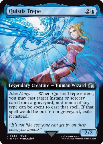 Quistis Trepe (Extended Art) (440), FINAL FANTASY — Magic card price