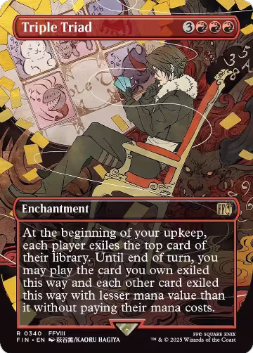 Triple Triad (Borderless) (340), FINAL FANTASY — Magic card price