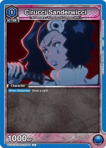 Cirucci Sanderwicci (UEX01BT/BLC-2-040), UEX01BT: BLEACH: Thousand-Year Blood War Vol.2 — Union Arena card price