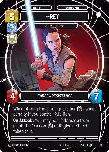 Rey - Keeping the Past (59), Organized Play Promos — Star Wars card price