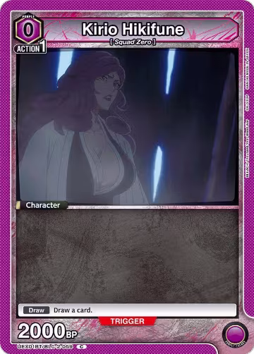 Kirio Hikifune (UEX01BT/BLC-2-059), UEX01BT: BLEACH: Thousand-Year Blood War Vol.2 — Union Arena card price