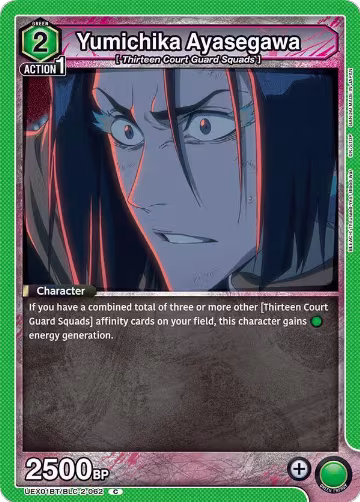 Yumichika Ayasegawa (UEX01BT/BLC-2-062), UEX01BT: BLEACH: Thousand-Year Blood War Vol.2 — Union Arena card price