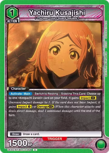 Yachiru Kusajishi (UEX01BT/BLC-2-064), UEX01BT: BLEACH: Thousand-Year Blood War Vol.2 — Union Arena card price