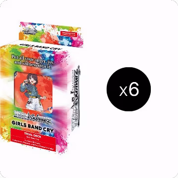 Girls Band Cry Trial Deck Display, Girls Band Cry Premium Booster — Weiß Schwarz sealed product price