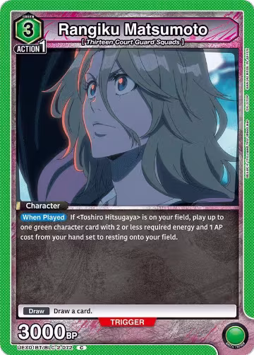 Rangiku Matsumoto (UEX01BT/BLC-2-072), UEX01BT: BLEACH: Thousand-Year Blood War Vol.2 — Union Arena card price