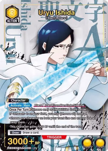 Uryu Ishida (R*) (UEX01BT/BLC-2-002), UEX01BT: BLEACH: Thousand-Year Blood War Vol.2 — Union Arena card price