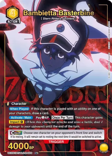 Bambietta Basterbine (R*) (UEX01BT/BLC-2-006), UEX01BT: BLEACH: Thousand-Year Blood War Vol.2 — Union Arena card price