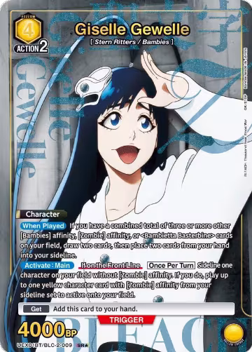 Giselle Gewelle (009) (SR*) (UEX01BT/BLC-2-009), UEX01BT: BLEACH: Thousand-Year Blood War Vol.2 — Union Arena card price