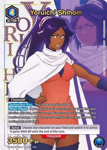 Yoruichi Shihoin (U*) (UEX01BT/BLC-2-024) — card price