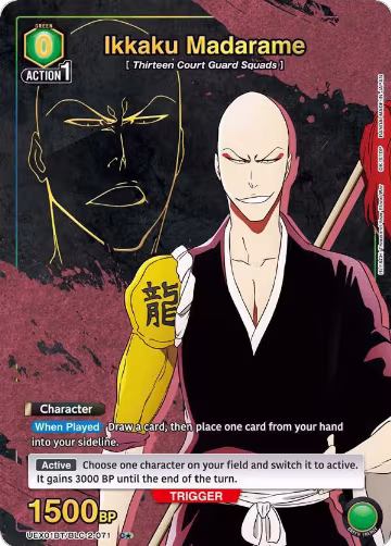 Ikkaku Madarame (C*) (UEX01BT/BLC-2-071), UEX01BT: BLEACH: Thousand-Year Blood War Vol.2 — Union Arena card price