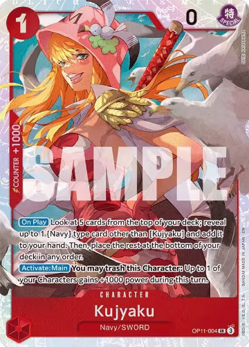 Kujyaku (OP11-004), A Fist of Divine Speed — One Piece card price