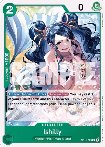 Ishilly (OP11-025), A Fist of Divine Speed — One Piece card price