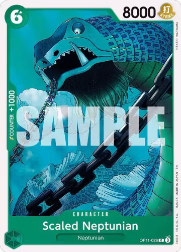 Scaled Neptunian (OP11-026), A Fist of Divine Speed — One Piece card price