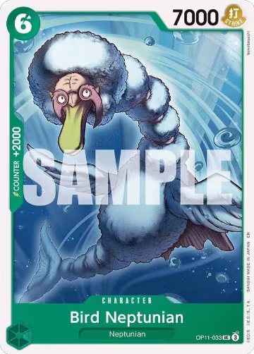 Bird Neptunian (OP11-033), A Fist of Divine Speed — One Piece card price
