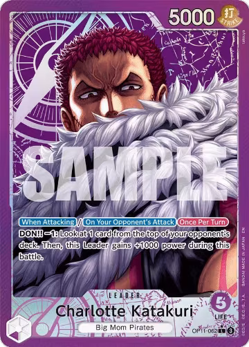 Charlotte Katakuri (062) (Alternate Art) (OP11-062), A Fist of Divine Speed — One Piece card price