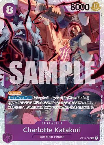 Charlotte Katakuri (067) (OP11-067), A Fist of Divine Speed — One Piece card price