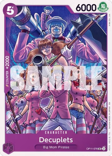 Decuplets (OP11-078), A Fist of Divine Speed — One Piece card price