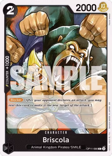 Briscola (OP11-090), A Fist of Divine Speed — One Piece card price