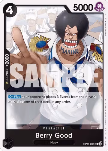 Berry Good (OP11-091), A Fist of Divine Speed — One Piece card price