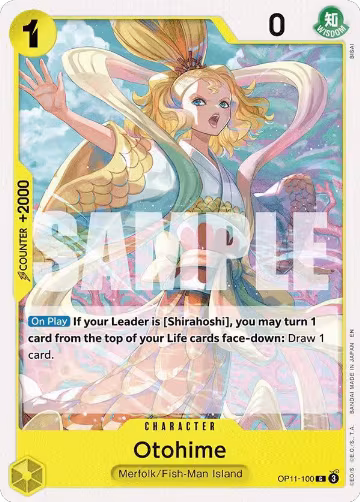 Otohime (OP11-100), A Fist of Divine Speed — One Piece card price