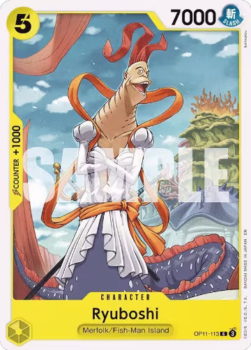 Ryuboshi (OP11-113), A Fist of Divine Speed — One Piece card price