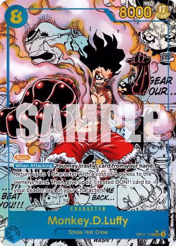 Monkey.D.Luffy (118) (Manga) (OP11-118) — card price