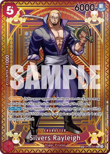 Silvers Rayleigh (SP) (OP09-005), A Fist of Divine Speed — One Piece card price