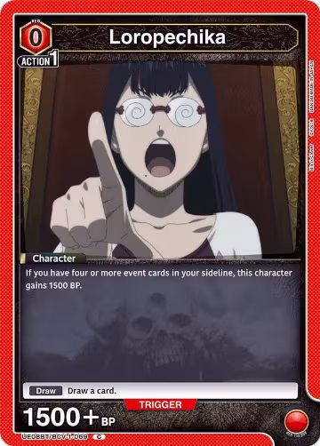 Loropechika (069) (UE08BT/BCV-1-069), Black Clover — Union Arena card price