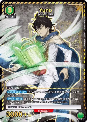 Yuno (057) (U*) (UE08BT/BCV-1-057), Black Clover — Union Arena card price