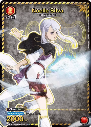 Noelle Silva (081) (U*) (UE08BT/BCV-1-081), Black Clover — Union Arena card price