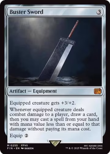 Buster Sword (255), FINAL FANTASY — Magic card price