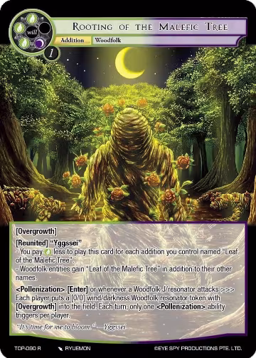 Rooting of the Malefic Tree (TOP-090 R), Ten Oaths of Protopaterpolis' War — Force of Will card price